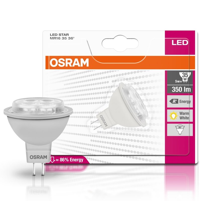 Osram Led Star Leuchtmittel W W Gu Lm K Warmwei