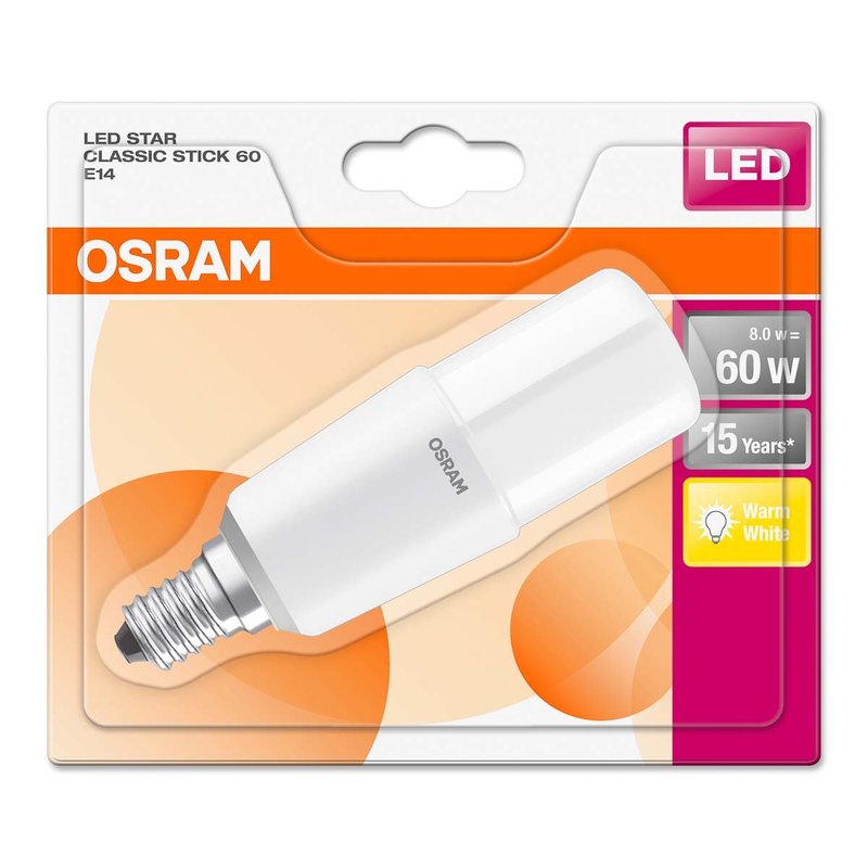 X Osram Led Star Stick Lampe W W E Lm Warmwei K