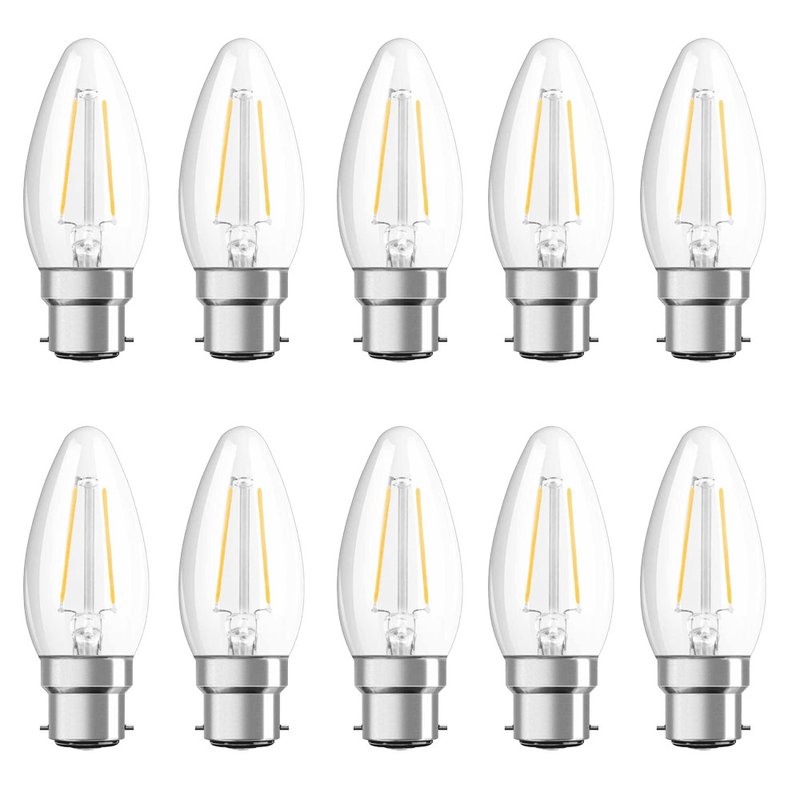 X Osram Led Filament Leuchtmittel Parathom Kerze W W B D K