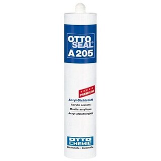 Otto Chemie Ottoseal Premium Acryl Dichtstoff A205 580ml C01 Weiß