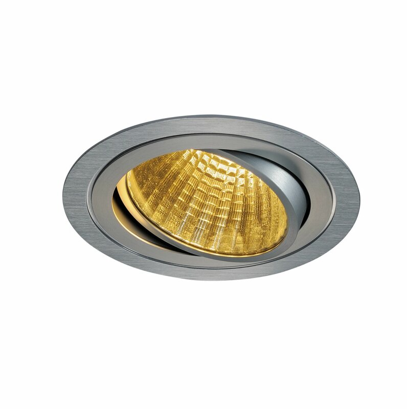 SLV LED Einbauleuchte Downlight Alu Rund NEW TRIA 1 Set 29W 2275lm Wa