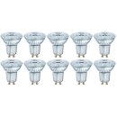 10 X Radium LED Leuchtmittel PAR16 Glas Reflektor 5 5W 50W GU10 350