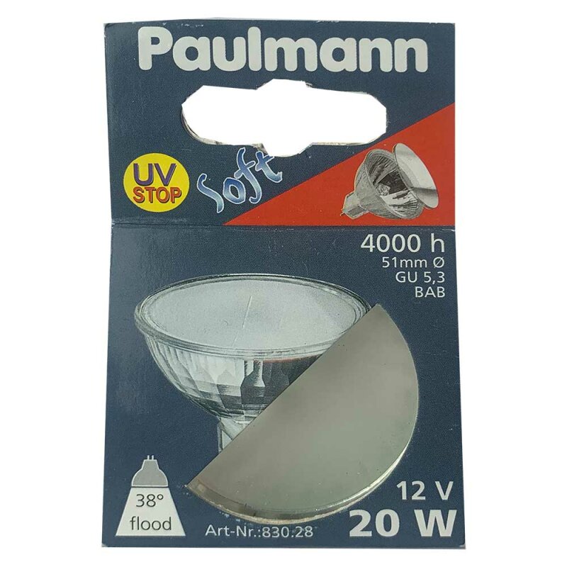 Paulmann Halogen Reflektor Soft W Gu V Matt Warmwei K