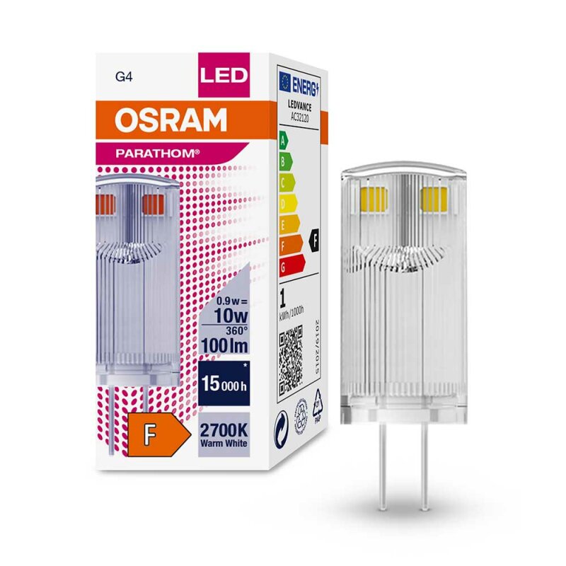 Osram Led Leuchtmittel Stiftsockel Pin W W G Klar V Lm W