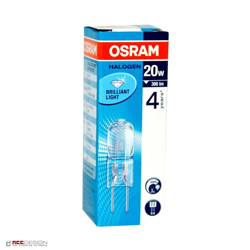 10 x osram g4 halogen stiftsockellampe 12v 20w halogenlampe stiftsockellampen~2