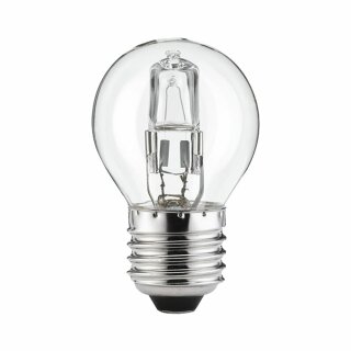 Ormalight Eco Halogen Tropfen 18W = 25W / 24W E27 klar Glühbirne warmweiß dimmbar