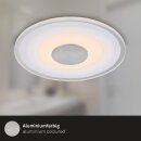 3 x Briloner LED Einbauleuchten Aluminium rund Ø12cm IP44 6W 650lm Warmweiß 3000K