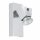 Eglo Halogen Wandlampe Deckenleuchte Piana Chrom 40W GU10 330lm warmweiß 2700K schwenkbar mit Schalter