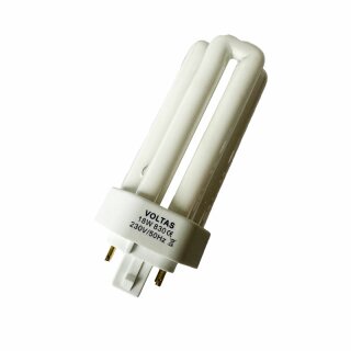 Voltas Kompaktleuchtstofflampe 18W/830 GX24q-2 4P 1200lm warmweiß 3000K