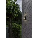 Eco-Light LED Außenleuchte Wandlampe Anthrazit Delta Up & Down IP44 6W 260lm Warmweiß 3000K