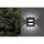 Eco-Light LED Außenleuchte Wandlampe Anthrazit Delta Up & Down IP44 6W 260lm Warmweiß 3000K
