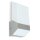 Eco-Light LED Außenleuchte Wandlampe Flat silber IP54 6W 600lm warmweiß 3000K