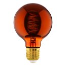 Eglo LED Spiral Filament G80 Globe 4W E27 Kupfer 30lm...