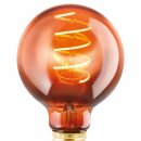 Eglo LED Spiral Filament G80 Globe 4W E27 Kupfer 30lm...