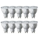 10 x Paulmann LED Leuchtmittel Reflektor 3,5W GU10 140lm...
