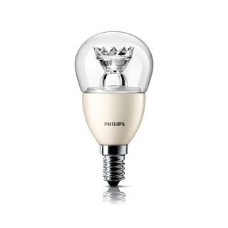 Philips LED Leuchtmittel Tropfen 4W = 25W E14 klar 250lm warmweiß 2700K