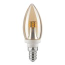 Paulmann LED Leuchtmittel Kerze 4W E14 360lm Gold...