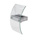 Design Glas Wandleuchte Up & Down 100W Halogen R7s...