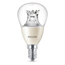Philips LED WarmGlow Tropfen 6W = 40W E14 klar...