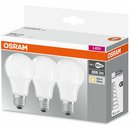 3 x Osram LED Leuchtmittel Birnenform 9W = 60W E27 806lm...