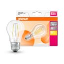 6 x Osram LED Filament Leuchtmittel Tropfen 4W = 40W E27...