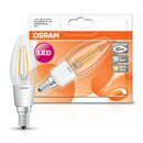 Osram LED Filament Leuchtmittel Kerze 4,5W = 40W E14 klar...