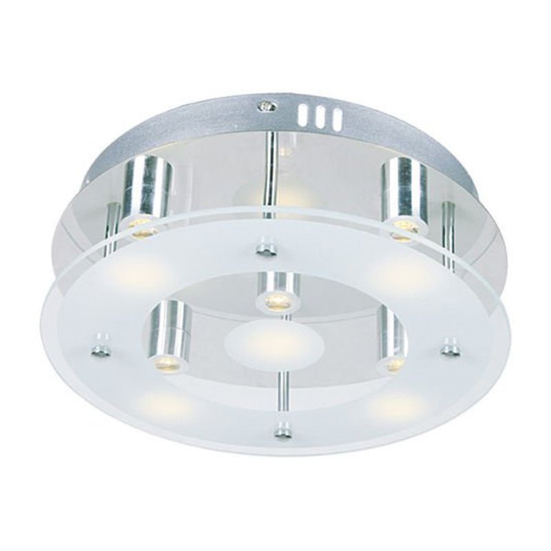 LED Deckenleuchte Tween Light 15W modern, 16, Nola warmweiß Glas rund