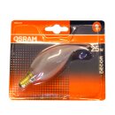 Osram Glühbirne Windstoßkerze 25W E14 Matt...