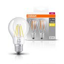 2 x Osram LED Filament Leuchtmittel Birnenform 4W = 40W...