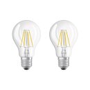 2 x Osram LED Filament Leuchtmittel Birnenform 4W = 40W...