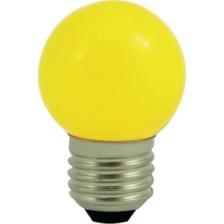 LightMe Deco LED Tropfen 0,5W E27 IP44 GELB