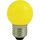 LightMe Deco LED Tropfen 0,5W E27 IP44 GELB