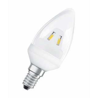 Osram LED Star Classic B15 klar 2W = 15W E14 136lm warmweiß 2700K