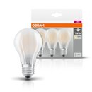 3 x Osram LED Filament Leuchtmittel Birnenform A60 7W =...