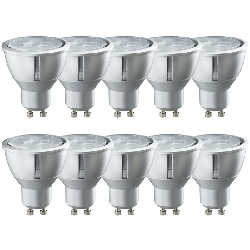 10 X Paulmann Led Leuchtmittel Premium Reflektor 7w 50w Gu10 230v W