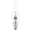 Windstoß Kerze Eco Halogen Glühbirne 18W = 25W...