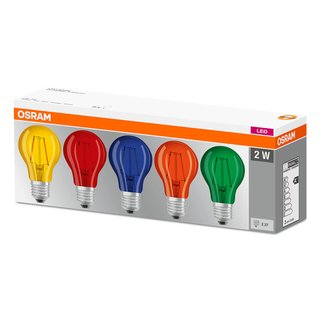 TRU COMPONENTS LED-Sortiment Rot, Gelb, Grün, Blau, Warmweiß