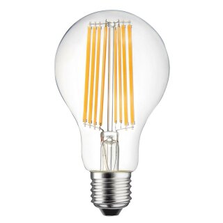 LED Filament Leuchtmittel Birnenform 12W = 110W E27 klar 1500lm warmweiß 2700K