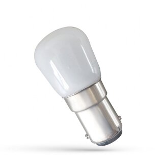 LED Leuchtmittel mini Röhre T23 1,5W BA15d B15d matt Tageslicht kaltweiß 6000K