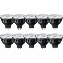 10 x Philips Master LED ExpertColor 7,5W fast 50W GU5,3...