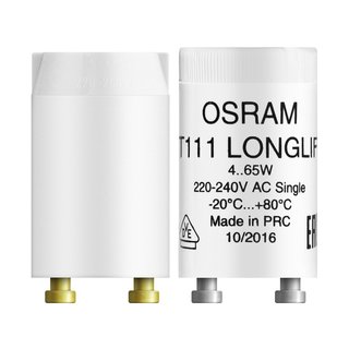 Osram,Longlife für 4-80 W Leuchtstoffröhre Starter ST111 3er Pack