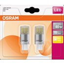 2 x Osram LED Parathom Leuchtmittel 3,8W = 40W G9 klar warmweiß 2700K PIN 40