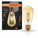 Osram LED Vintage 1906 Edison 4W = 34W E27 Gold...