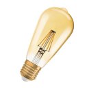 Osram LED Vintage 1906 Edison 4W = 34W E27 Gold...