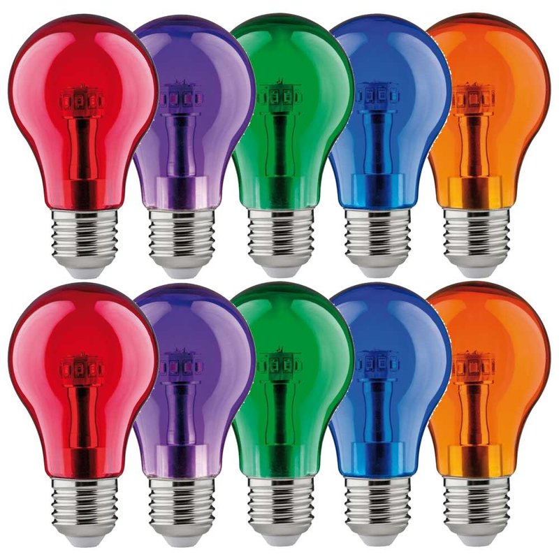 https://www.gluehbirne.de/media/image/product/27833/lg/10-x-paulmann-led-leuchtmittel-birnenform-bunt-1w-e27-klar-rot-violett-blau-gruen-orange-gemischt.jpg