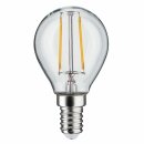 2 x Paulmann Filament LED Leuchtmittel Tropfen 2W = 25W E14 klar warmweiß 2700K