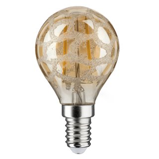 Paulmann LED Filament Leuchtmittel Tropfen 4,5W = 40W E14 Krokoeis Go