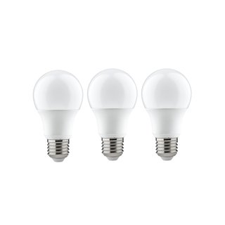 3 x Paulmann LED Leuchtmittel Birnenform AGL 6,5W = 40W E27 matt warmweiß 2700K