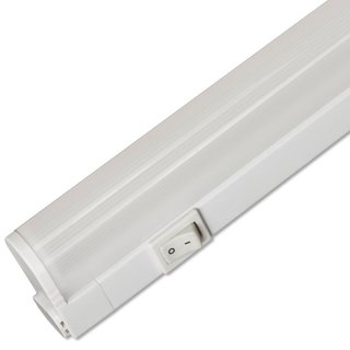LED Lichtleiste 90cm weiß mit Schalter Unterbauleuchte Unterschranklampe  schmal
