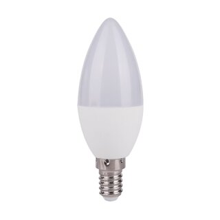 Müller-Licht LED Kerze 5,5W = 40W E14 matt 470lm warmweiß 2700K Ra>90 DIMMBAR